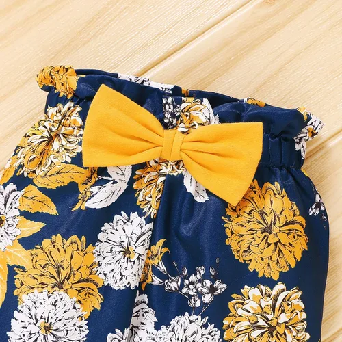 Vista 7 de Conjunto de ropa para bebé niña, ropa para recién nacida, con volantes, mameluco para otoño e invierno