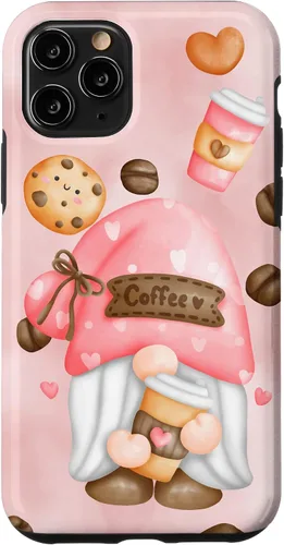 Vista 29 de Cute Coffee Gnomie for Garden Gnome Lovers and Gardener Case for iPhone 17