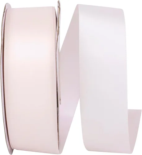 Vista 4 de Reliant Ribbon Double Face Df Satin - Cinta de colores nupciales, 1-1/2 pulgadas x 50 yardas, oro rosa