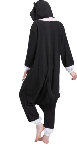 Vista 6 de Magicalani Onesie Pajamas for Adults - Unisex Animal Cosplay Sleepwear, Christmas Halloween Costume