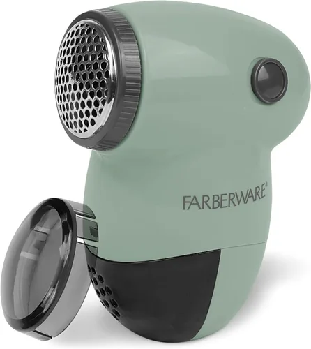 Vista 9 de Farberware Removedor de Pelusa Grande Afeitadora de Tela – Afeitadora de Pelusa a Batería con Cuchillas Triples para Ropa, Afeitadora de Suéter