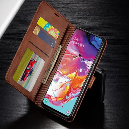 Vista 7 de STARSHOP Funda compatible con iPhone 13, con protector de pantalla de vidrio templado incluido: cartera de piel sintética a prueba de golpes