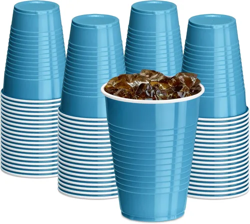 Vista 12 de DecorRack - Vasos desechables y reutilizables de 12 onzas para fiestas de cumpleaños, despedidas de soltera, campamentos, eventos en interiores y al