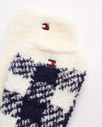 Vista 4 de Tommy Hilfiger Calcetines para mujer - Calcetines mullidos y esponjosos (paquete de 2)
