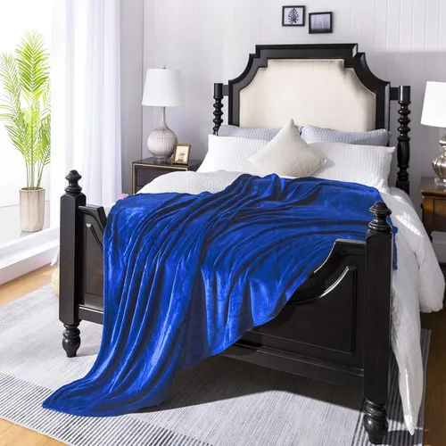 Vista 20 de JIAHANNHA Manta de forro polar de franela (50 x 60 pulgadas), manta beige para sofá o cama, 280 GSM, manta de felpa súper suave, acogedora y ligera