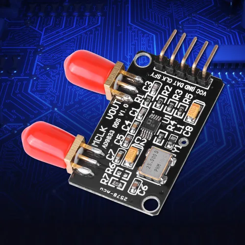 Vista 6 de Hilitand Módulo generador AD9833 DDS 0 MHz a 12,5 MHz/triángulo/potencia sinusoidal 2.3V a 5.5V