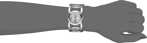 Vista 2 de XOXO Reloj plateado XO5210 para mujer con pulsera de eslabones, plateado, Movimiento de cuarzo