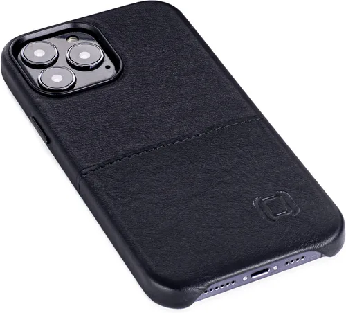 Vista 7 de Dockem Funda tipo cartera para iPhone 13 Pro con placa de metal integrada para montaje magnético y 1 bolsillo plano para tarjetas de crédito Exec