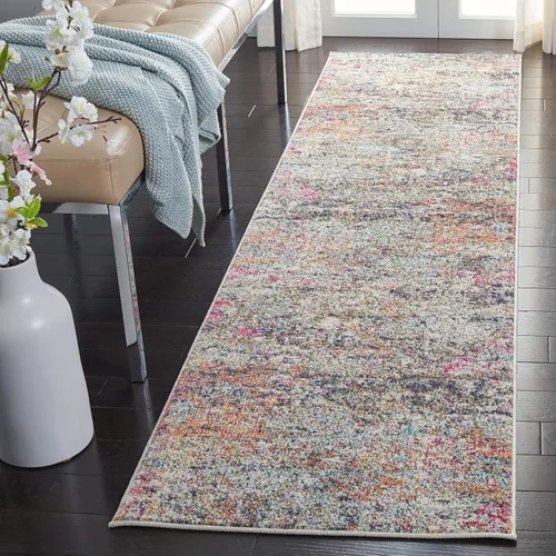 Vista 27 de SAFAVIEH Colección Madison - Alfombra de acento 2'2" x 4', negro y dorado, diseño abstracto moderno, no desprende pelusa y fácil cuidado, ideal