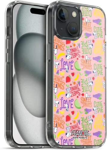 Vista 104 de Head Case Designs Funda de gel suave con licencia oficial de Peanuts Charlie y Snoopy Naturally Sweet compatible con Apple iPhone 7 Plus/iPhone 8