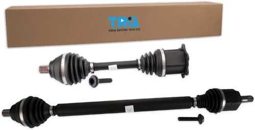 Vista 68 de TRQ Front Left and Right CV Axle Assembly Set 2 Piece
