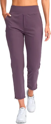 Vista 2 de YYV Women's Golf Pants Stretch Work Ankle Pants High Waist Dress Pants with Pockets for Yoga Business Travel Casual