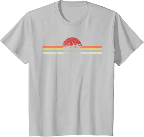 Vista 26 de Camiseta retro vintage Off Road 4X4 Negro