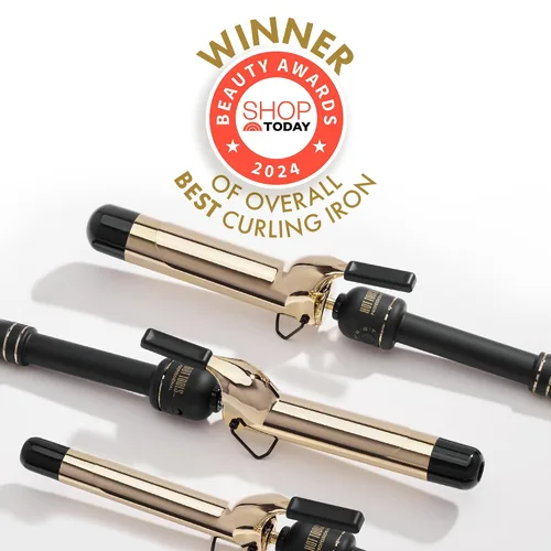 Vista 4 de HOT Tools Barril extendido de oro de 24 quilates