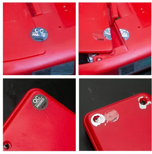 Vista 6 de GQYH - 1500 sellos plateados de alta seguridad a prueba de manipulaciones, etiquetas de holograma con numeración de serie única de 0.4 pulgadas, GQYH