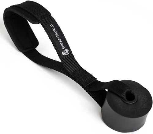 Vista 3 de Gymreapers Combo de asa de resistencia y anclaje de puerta, banda de ejercicio en casa (1 par de asas), se utiliza con cualquier banda