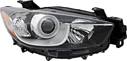 Vista 9 de Para faros de Mazda CX-5 Conjunto de lámparas 2013 2014 2015 2016 Halógeno Lado del conductor y del pasajero