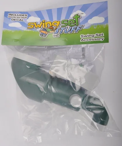 Vista 4 de Swing Set Stuff Inc. Kit combinado monocular con adhesivo SSS Logo Verde
