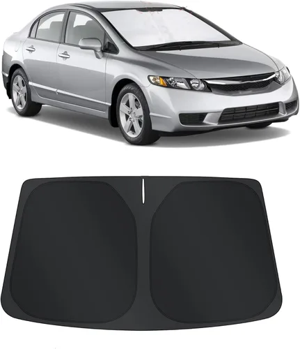 Vista 126 de TINGLU Persianas de ventana para Honda CR-V 2023-2026, accesorios para ventanas laterales de automóvil, parabrisas triangular, parasol para rayos UV