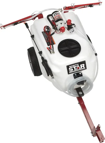 Vista 7 de NorthStar Difusor y pulverizador para remolque con brazo de 21 galones, 2,2 GPM, 12 voltios a corriente directa