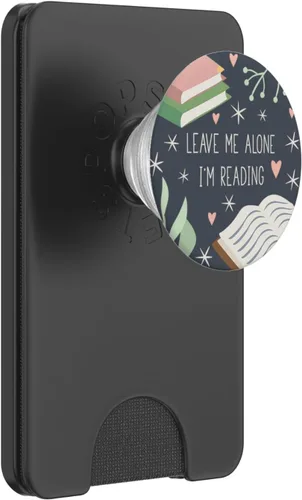 Vista 7 de Leave Me Alone, I'm Reading - Lindo regalo para amantes de los libros PopSockets PopGrip: agarre intercambiable para teléfonos y tabletas PopSockets