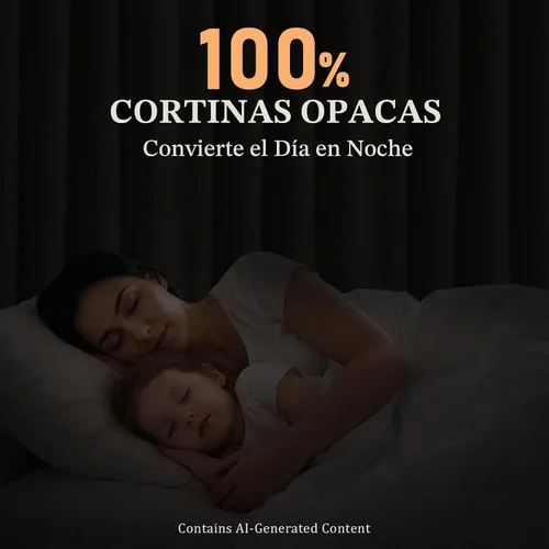 Vista 2 de Cortinas opacas boho para dormitorio de 84 pulgadas de largo, 2 paneles, cortinas con ojales de mediados del siglo XX, cortinas para oscurecimiento