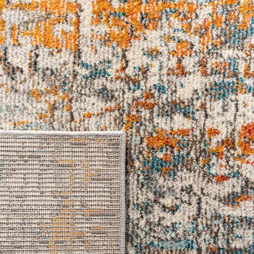 Vista 58 de SAFAVIEH Colección Madison - Alfombra de acento 2'2" x 4', negro y dorado, diseño abstracto moderno, no desprende pelusa y fácil cuidado, ideal