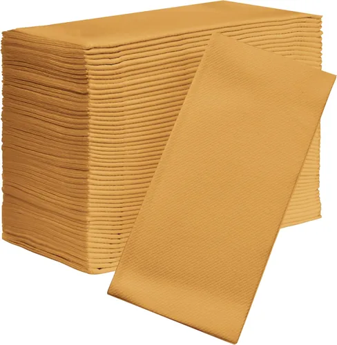 Vista 13 de Servilletas de papel American Homestead - Servilletas desechables tipo lino para cena BBQ - Servilletas de mesa de calidad de restaurante
