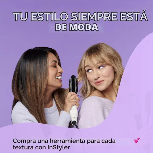 Vista 7 de Secador turbo con iones Instyler Blu Blanco