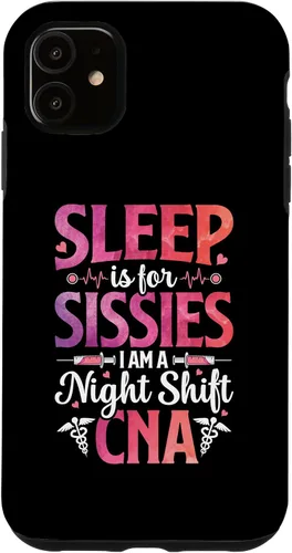 Vista 8 de iPhone 16 Sleep Is For Sissies CNA Certified Nursing Assistant Nurse Case