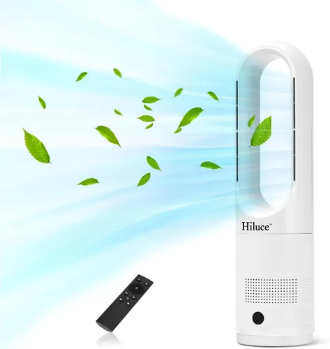 Vista 3 de Hiluce Ventilador sin aspas de 22" para dormitorio con control remoto