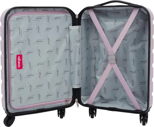 Vista 3 de Wrangler Equipaje de mano giratorio de 20", lila