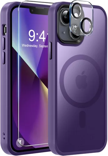Vista 63 de MOCCA - Funda magnética resistente para iPhone XR de 6.1 pulgadas, compatible con MagSafe, funda con protección contra caídas de grado militar