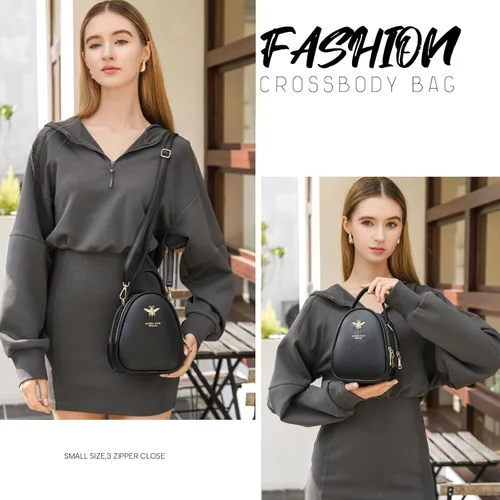 Vista 2 de Small Crossbody Bags Shoulder Bag for Women Stylish Ladies Messenger Bags Purse and Handbags Wallet