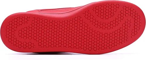 Vista 6 de UBFEN Zapatos deportivos para mujer, con soporte de tobillo alto, color vibrante, tacón de cuña oculto, retro, de los años 80, para niñas, cosplay