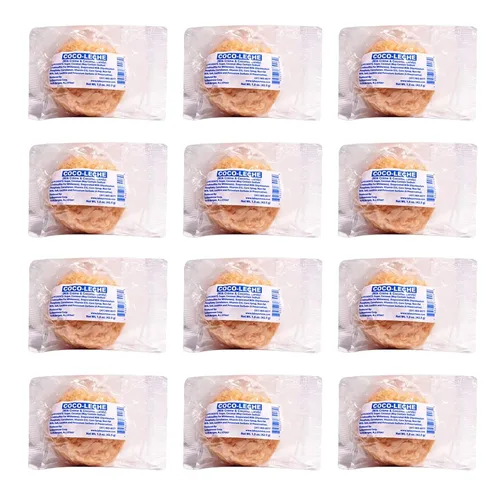 Vista 6 de Bocadillo de caramelo de leche de coco, caramelos orgánicos, yogur de coco, caramelo clásico con relleno cremoso, piezas envueltas individualmente