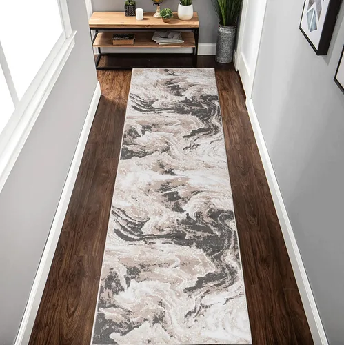 Vista 50 de NAAR PAYAS - Alfombra de área de 2 x 3 pies, diseño geométrico beige para sala de estar, dormitorio y comedor