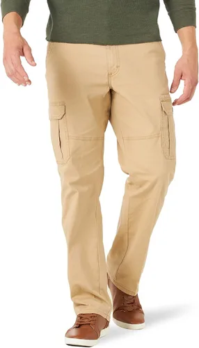 Vista 14 de Wrangler Authentics Mens Relaxed Fit Stretch Cargo Pant