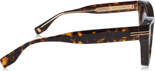 Vista 3 de Marc Jacobs Gafas de sol cuadradas marrón para mujer MJ 1002S 0KRZHA 55