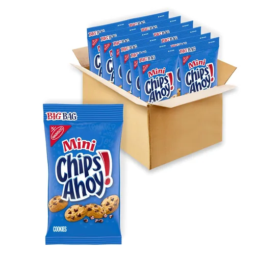 Vista 48 de NABISCO CHIPS AHOY! CHIPS AHOY! Galletas Originales de Chips de Chocolate, Tamaño para Fiestas, 25.3 oz