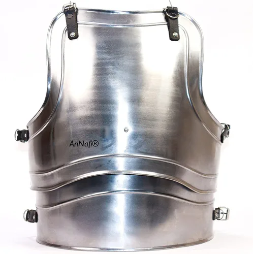 Vista 3 de AnNafi Armadura corporal medieval de caballero justa Réplica de coraza de 0.63 oz para adulto disfraz de guardia guerrero Traje de cuerpo de rey