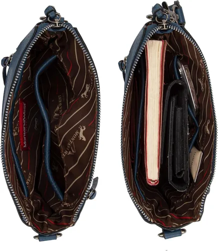 Vista 5 de Montana West Bolso cruzado para mujer con múltiples bolsillos y correa de guitarra