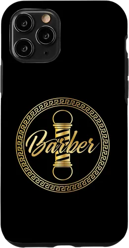 Vista 27 de Funda de regalo de graduación para iPhone 16 con logotipo de barbería barbería
