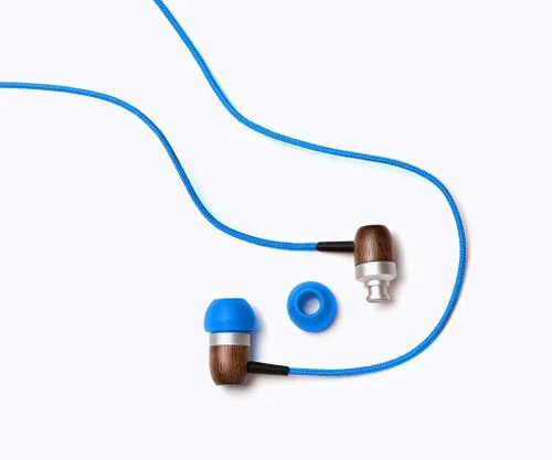 Vista 3 de Symphonized Auriculares de madera premium con cable (conector de 0.138 in) Sonido de graves profundos, sonido 3D, control de volumen de micrófono