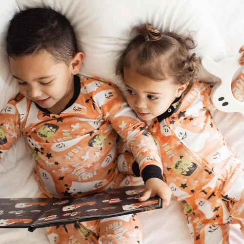 Vista 13 de Burt's Bees Baby Pijama para bebé niña, 100% algodón orgánico, pijama de una pieza, overol diagonal con cremallera, ajuste cómodo