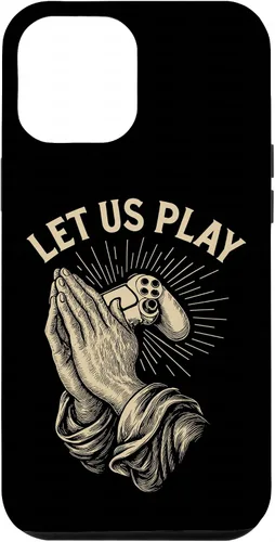 Vista 25 de Funny Gamer Prayer Pun Video Game Controller Retro Gaming Case for iPhone 16
