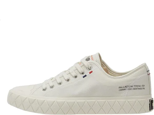 Vista 5 de Palladium Zapatillas bajas para hombre, blanco estrella