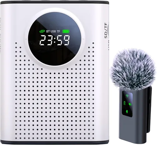 Vista 11 de S67 Amplificador de voz Micrófono inalámbrico para profesores aula