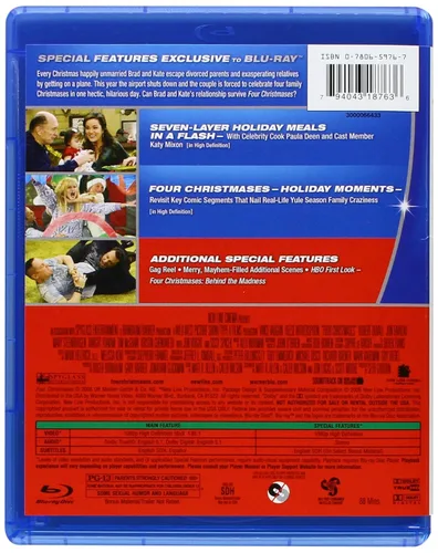 Vista 2 de Four Christmases (RpkgBD) Blu-ray