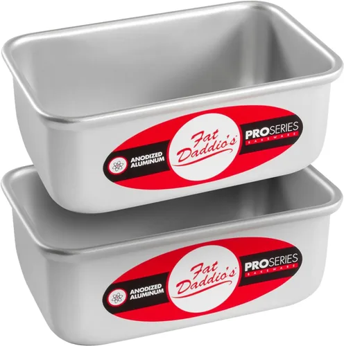 Vista 13 de Fat Daddio's BP-5639 Molde para Pan de Aluminio Anodizado, 4.875 x 2.75 x 2 pulgadas